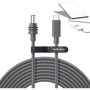 50FT Starlink Mini USB C Cable - Waterproof, Work with 100W+ PD Power Source, Compatible with Starlink Mini Accessories