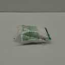 Damask Outdoor Tablecloth Water Resistant Polyester Fabric Table Cover with Zipper Umbrella Hole for Garden Patio Tabletop 60Inch Round,White