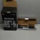 Astercook Knife Set, Kitchen Knives with Block and Sharpener 15 Pcs German Stainless Steel Knives Sharp Blade Dishwasher Safe Deba Knives with Ergonomic Handle, Elegant Black