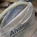 Alvantor Pop Up Bubble Tent - 10 x 10 Instant Igloo Tent - 4-6 Person Screen House for Patios - Large Oversize Weather Proof Pod - Cold Protection Camping - Beige
