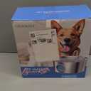 Pet Water Fountain for Large Dogs: Metal Dog Water Fountain - Silent Big Cat Fountains - 7L/236oz/1.8G Dog Drinking Fountains Inside - GROOKPET Water Fountains for Pets Indoor Large - 9 Filters