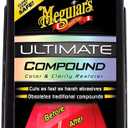 Meguiars Ultimate Compound, Pro-Grade Car Scratch Remover for Paint Correction, Removes Swirls and Defects While Restoring Gloss and Shine, Christmas Gifts for Car Guys, 15.2 Oz