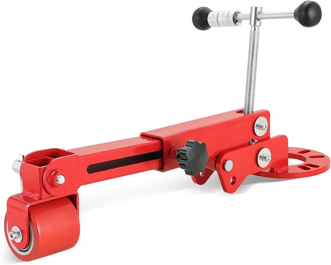 Fender Roller Wheel Arch Flaring Former Extending Reforming Tool, Heavy Duty Wheel Arch Roller Flaring Former for Automobile (Red)