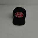 POWEROSE Gaming Hats for Men Women, Gaming Apparel, Gaming Gifts for Teenage Boys, Embroidered Adjustable Baseball Cap Black