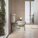 KOHLER 4639-RL-G9 Cachet ReadyLatch Round Toilet Seat Soft Close, Sandbar