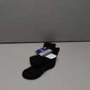 SEALSKINZ Unisex Suffield Merino Liner Wool Sock (Large, Black)