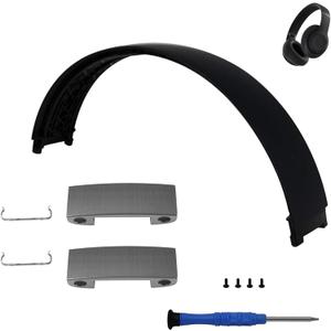 Studio Pro Replacement Headband & Hinge Replacement for Beats Studio Pro Headphone,Durable Parts Accessories Repair Kit Set(Black)