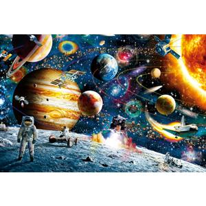 Space Travelers Jigsaw Puzzles, 1000 Piece Puzzle for Adults, Family Puzzles Game, Fun Relaxing Challenging, Impossible Puzzle, Home Wall Decor, Gift for Valentine Friends Parents Kids