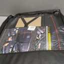 Aierxuan Rear Car Seat Covers Custom Fit 2009-2026 Ford F150 and 2017-2026 F250 F350 F450 Super Duty Crew Cab Pick-up Truck, Automotive Vehicle Cushion with Waterproof Leather (Black and Red)