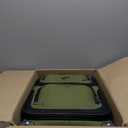 U.S. Traveler Lightweight Rolling 20" Carry On Luggage Softside Suitcase, Teal, 2 Wheel Single