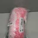 Arotive Soft Microfiber Bathroom Toilet Lid Cover, Machine Washable Seat Covers, 17.5 x 15, Stays in Place Rubber Backing, Fits Most Round, Elongated and Oblong Lids, Accessories Decor, Pink