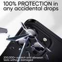 MAGIC JOHN for iPhone 16 Pro Max/16 Pro Camera Lens Protector [Alignment Kit&1:1 Invisible Perfect Fit] 9H Aerospace Tempered Glass Anti-Scratch Durable, Individual Cover Ring, Case Friendly, Set of 2,Black
