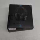 Logitech G Pro X Wired Gaming Headset: Blue VO!CE Detachable Boom Mic, DTS 7.1, 50 mm Drivers, USB/3.5mm Aux, Spare Memory Foam Ear Pads, USB DAC & Bag Included, for PC, Xbox, PS5, PS4 - Black
