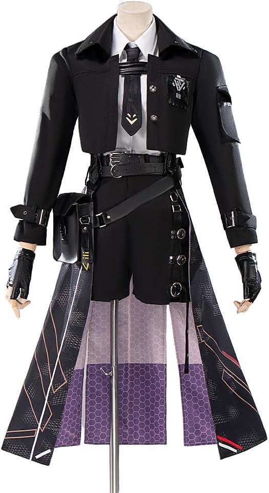 KIRA KIRA Love and Deepspace Night Flair Hunter Heroine MC Cosplay Costume Doki-N Miss Heroine Cosplay Costume for Halloween (Large)