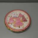 40Pcs 9 Inch Christmas Plates Merry Christmas Disposable Paper Plates Gold Foil Pink Xmas Tree Party Plates for Holiday Party Dinner Tableware Supplies Decor