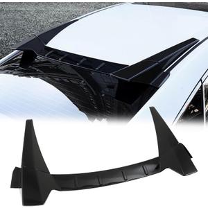 Rear Window Top Roof Spoiler Compatible with 2016-2021 Honda Civic 10th Spoiler Rear Window Spoiler for Honda Civic (Glossy Black)