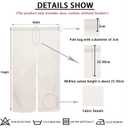 Noren Christmas Japanese Doorway Curtain Merry Christmas Balls Snowman Wooden Xmas Tree Bird Winter Noren Japanese Door Curtain Bedroom Partition Kithchen Divider Bathroom Door Decor 33.5"x 59" (Ft28)