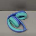 Kids Bluetooth Headphones, Lightweight Wireless Headphones for Kids, 85/94dB Volume Limited, 60 Hours Playtime, Bluetooth 5.3, Over-Ear Toddler Headsets with Built-in Mic-Blue