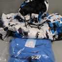 Mens Ski Jacket and Pants Set Ski Suit Winter Waterproof Windproof Hooded Snow Coat 2 Pieces Snowboarding Snowsuits Size M