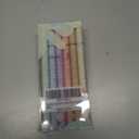 2 x Hapikalor Gel Pens, 6 Pcs 0.5mm Quick Dry Black Ink Pens Fine Point Smooth Writing Pens, Cute Gifts for Women Stocking Stuffers for Teen Girls (1 Count (Pack of 6), Multicolor)