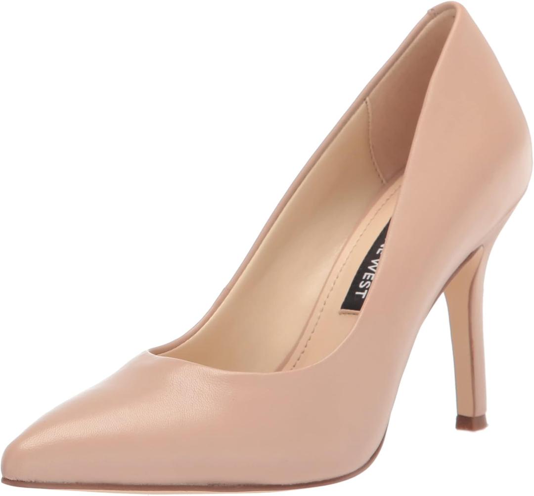 NINE WEST Women's Flax Dress Pump (8, Light Natural)