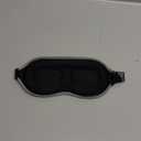 MZOO Luxury Sleep Mask for Back, Side Sleeper, Complete Light Blocking Sleeping Eye Mask Night Blindfold, 3D Zero Pressure & Spacious for Lash Extensions, Breathable Soft Eye Cover Flight Nap Travel (N-black (Silver Edge))