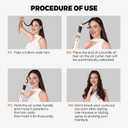 Hair Dryer Brush Set 5 in 1, Hot Air Styler Negative Ion Air Curling Wrap Air Curler, Round Brush Blow Dryer Curling Iron Hair Styling Tools Gift for Dry,Volumize, Straight,Curl,100-120V