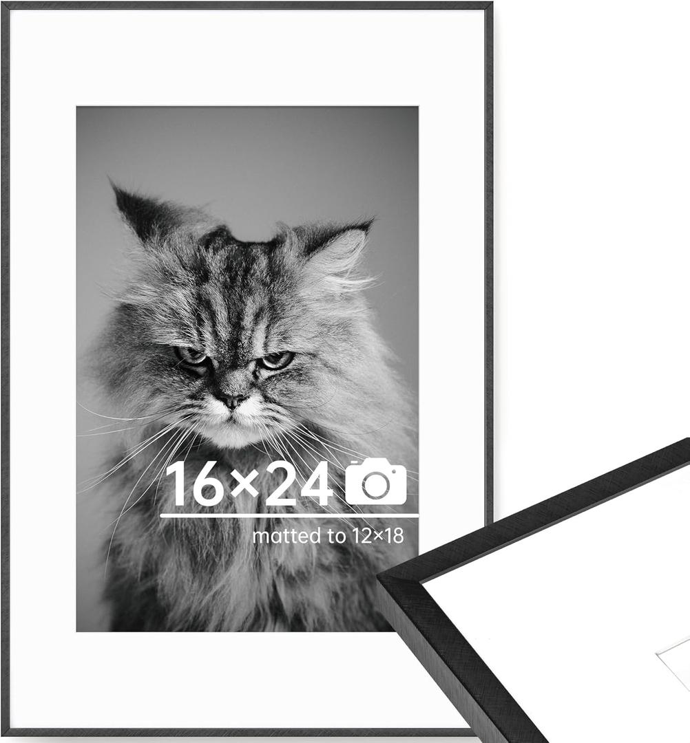 16x24 Metal Picture Frame, 24.8 long side, 16.8 small side