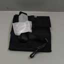 SUNNY BIRD Insulated Lunch Bag Rolltop Lunch Box for Women, Men, Adults and Teens (Black)