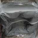 ANGELBLISS Baby Bassinet Bedside Crib, Pack and Play with Mattress, Diaper Changer, One-Push Setup Playards from Infants to Toddlers (Grey)