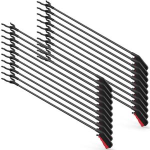 Norme 20 Pcs Grabber Reacher Tool Bulk, 31.5" Long Handle Trash Picker for Elderly Assist, Lightweight Handy Aid Nonslip Claw Grabber for Arm Extension 360 Rotating Pickup Stick Outdoor Cleanup Tool