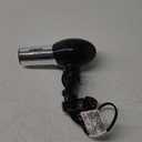 Conair Hair Dryer, 1875W Full-Size Hair Dryer with Ionic Conditioning, Blow Dryer, Tourmaline Ceramic Technology for Quick Drying, Black/Chrome