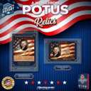 2025 A Word from The President POTUS Trading Card Box 1 Autograph or 1 Relic Per Box (Bush, Clinton, Donald Trump, Joe Biden, Obama)