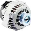 8247N Alternator Compatible with Chevy C Truck Silverado 4.3 4.8 5.3 6.0 2000 2001 2002 2003 2004 10464451 10464481 10480326M 10480476 15755616W 15768829 19244728 19244731, 105A CW 6-Groove Pulley