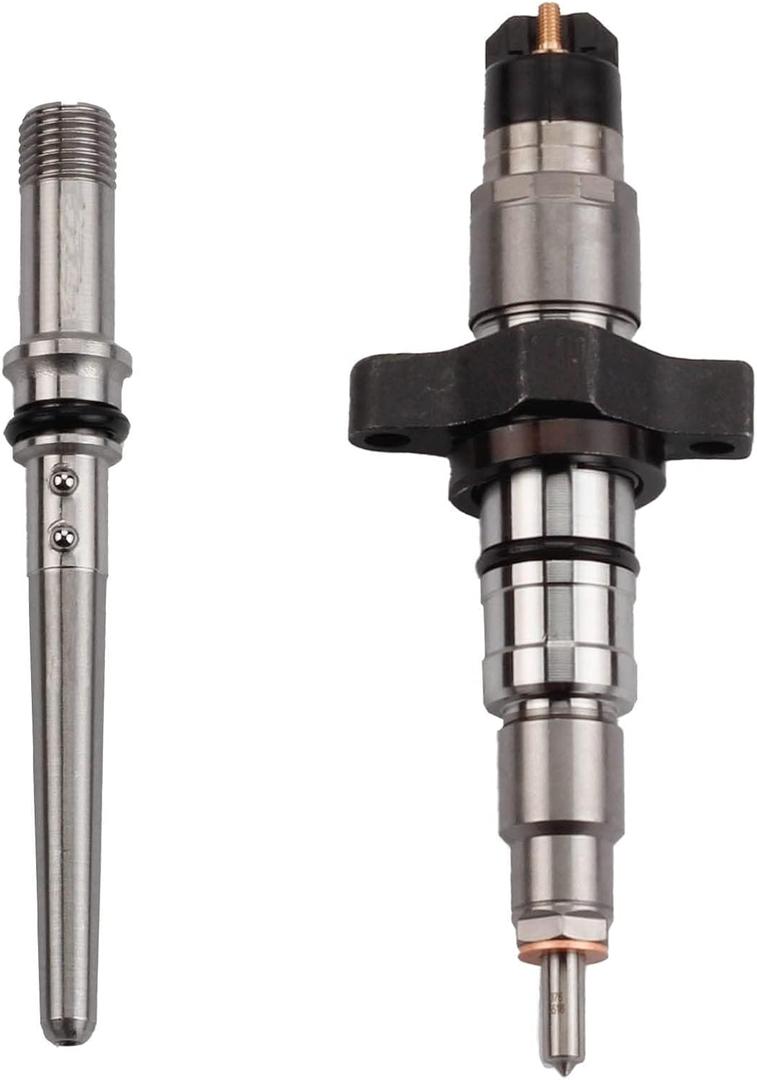 Dasbecan Diesel Fuel Injector With Connector Tube Compatible with 2004 2005 2006 2007 2008 2009 Dodge Ram 2500 3500 Cummins 5.9 Diesel Replace 0986435505 0445120238