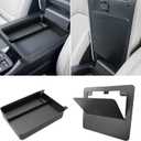 Upgraded Center Console Organizer for 2023 2024 2025 Honda Pilot & 2024 2025 Honda Ridgeline/Passport Accessories Armrest Hidden Storage Box Organizer Tray ABS Material,2PCS