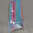 Jacent Jumbo Smoothie Straws: 36 Count per Pack, Disposable Big Plastic Drinking Straws for Milkshakes, Drinks, Smoothies