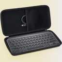 Lebakort Hard Carry Case Compatible with Logitech MX Keys Mini Minimalist Illuminated Keyboard (Graphite Case)