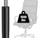 Omyoffice 5.5 inch Office Chair Gas Lift Cylinder-Office Chair Replacement Parts,Universal Size Fits Most Chairs,Heavy Duty Gas Lift Hydraulic/Pneumatic Piston(Black)