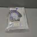 ANDANDA Kids Gardening Gloves, Nitrile Coated Children Yard Work Gloves with Grip, Suitable for Toddlers, Children, Girl, Boy (6XL(Age9-12), Purple)