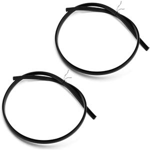 75556-06080 2 Pcs Roof Drip Molding Weather Strips Left and Right Side, Replacement for Toyota Camry Hybrid LE SE XLE XSE Sedan 2012-2017, Replaces 75555-06080, 75555-06100, 75556-06100