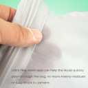 WMKGG Ultra Fine Reusable Filter Bags with Stainless Steel Handle for Nut Milk, Coffee, Milk, Butter, Juices and Fresh Cheese (Medium Size)