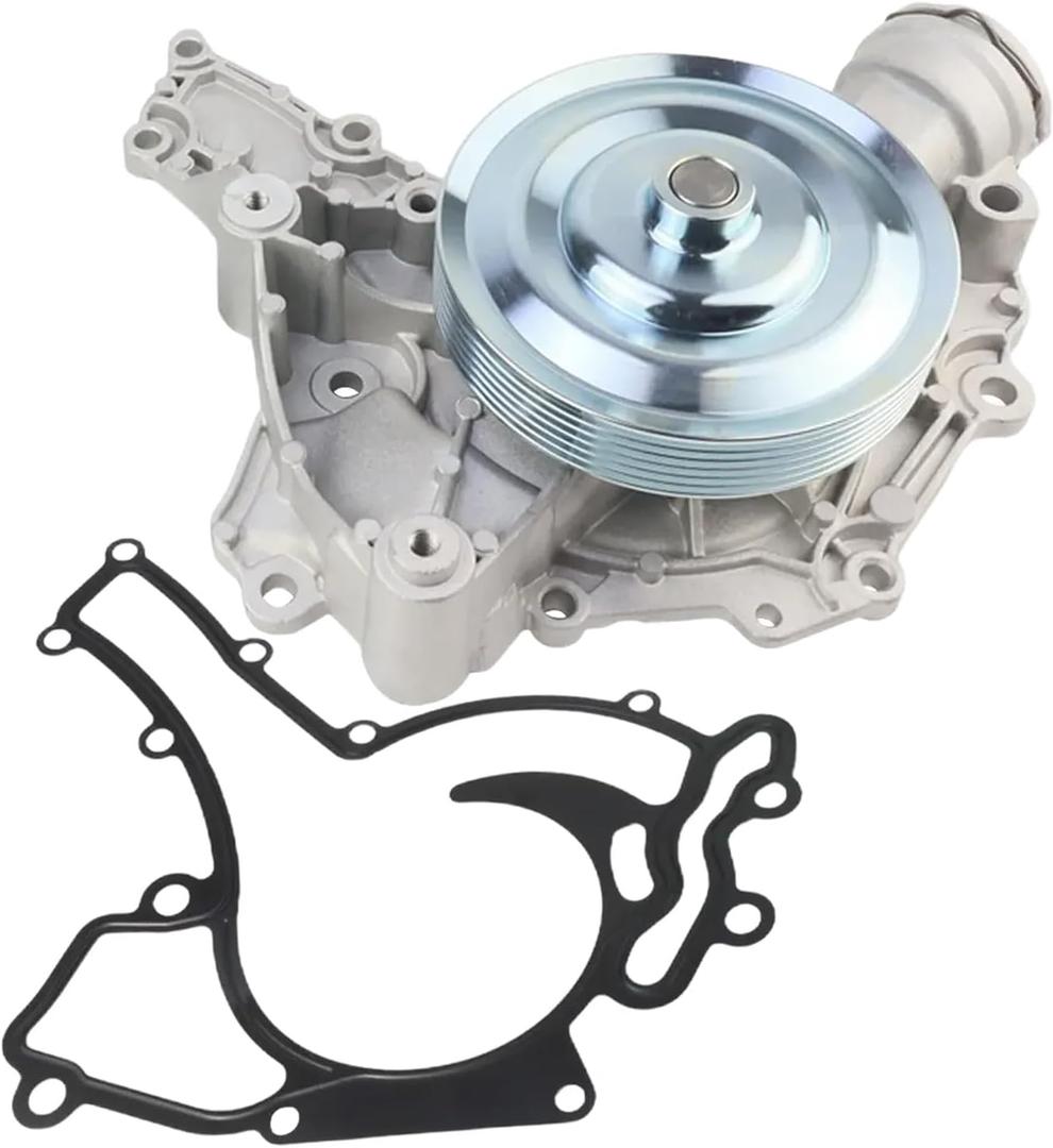 2732000201 Engine Water Pump with Gasket & Pulley for Mercedes-Benz E500 S500 GL450 GL500 ML500 G500 CLK500 CLS500 CL500 SL500 R500 4.7L 5.5L V8 2006-2013