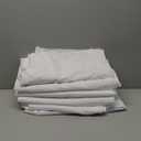 Blissource White Table Cloth Rectangle Tablecloth 60x102 Inch 6 Pack,Polyester Table Cloth for 6 Foot Rectangle Tables,Wrinkle Resistant Washable Table Cover for Parties,Wedding,Dining and Camping