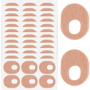 72 Pcs Corn Pads for Toes, Oval Corn Pads to Wear with Shoes, Self Stick Waterproof Callus Cushions for Feet Women Men to Reduce Friction and Pressure