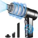 New Computer Vacuum Cleaner-Compressed Air Duster-Air Blower Powerful-Electric Air Dusters-Replace Compressed Air Cans for PC, Computer, Car -Vacuum Keyboard Cleane