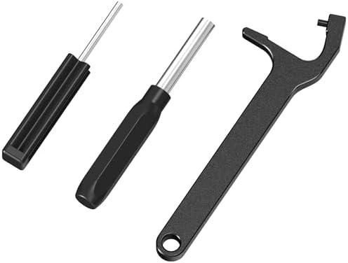 SporGain Universal Tool Kit with Front Sight Tool, Magazine Disassembly Tool and Pin Punch Tool for Glock Models 26 27 43 Accessories