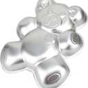 Bear Shape Cake Pan, Kids 3D Birthday Cake Pan, Aluminum Alloy Cake Molds Nonstick Baking Tools