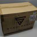 S STAHLWERK 185A Mig Welder 3 in 1 Flux MIG/Solid Wire/Lift TIG/Stick Welder 110V/220V Dual Voltage Gas/Gasless Welding Machine, White