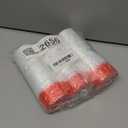 Pekky 2.6 Gallon Small Drawstring Trash Bags, Clear, Heavy Duty, 120 Counts